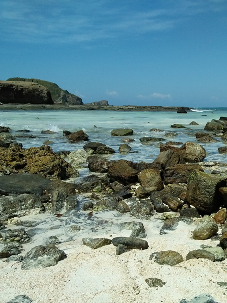 Tanjung aan beach, south Lombok facing Indian ocean