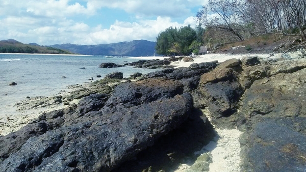 stunnig beach view on Gili Nanggu