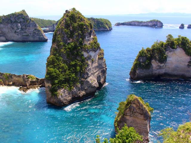 Amazing view at Pulau Seribu Nusa Penida