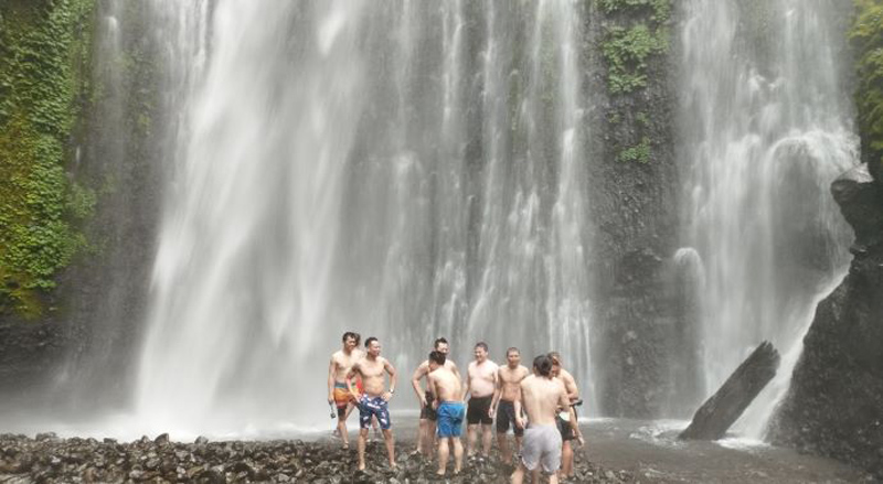 sendang gile waterfall tour